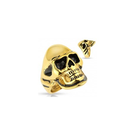 Anillo Gold Skull