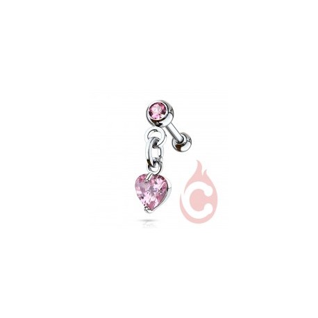 TRAGUS COLGANTE CORAZON