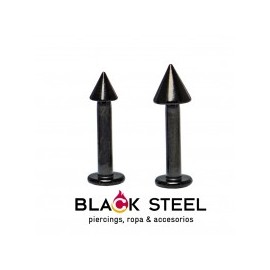 Labio Anodizado Negro (Black Line) Pico