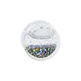 Plug glitter con liquido  0g-16mm