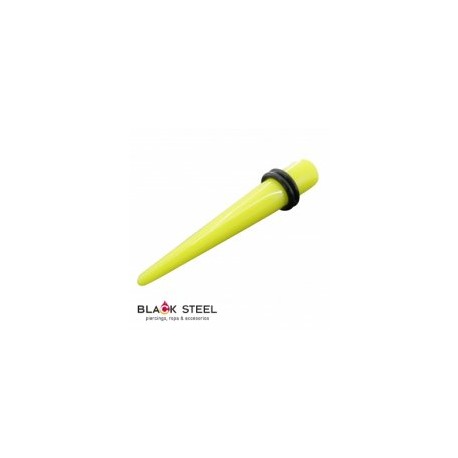 Espina color solido amarillo14g-8g